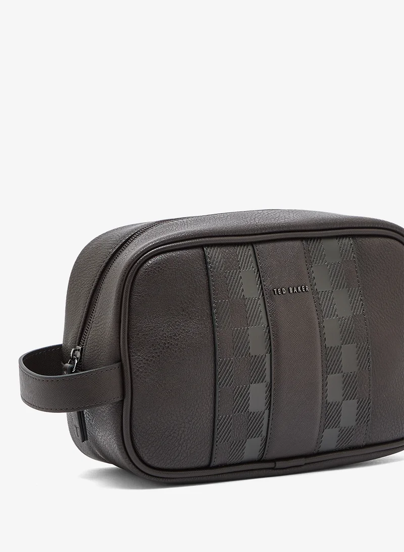 Ted Baker  House Check PU Washbag for Men | Best Price UAE